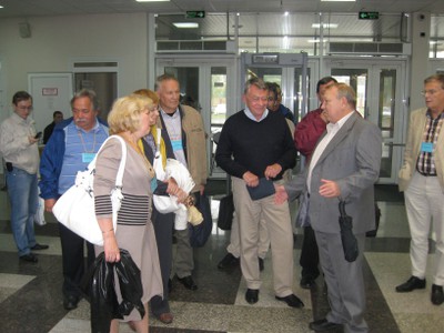Участники семинара на экскурсии  в Сибирском федеральном университете.