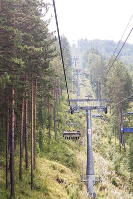 Дорога к смотровой площадке