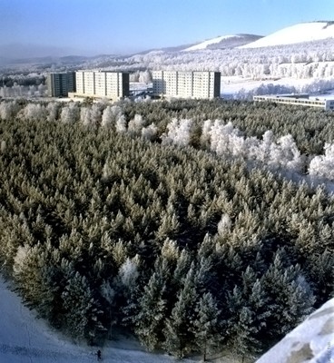 Окрестности Академгородка зимой